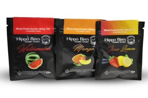 Hippo Bites 100mg (25mg/ea) 4 Pack - Image 2